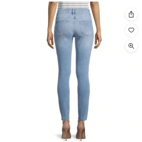 FRAME Le High Skinny Jeans Size 25 NWT - Picture 2 of 13